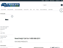 Tablet Screenshot of myvolvoparts.com